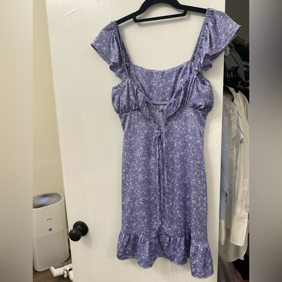 Silk Floral Dress - Picture 3 of 5